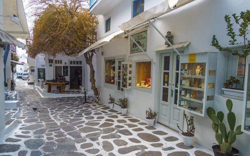 Shopping in Mykonos