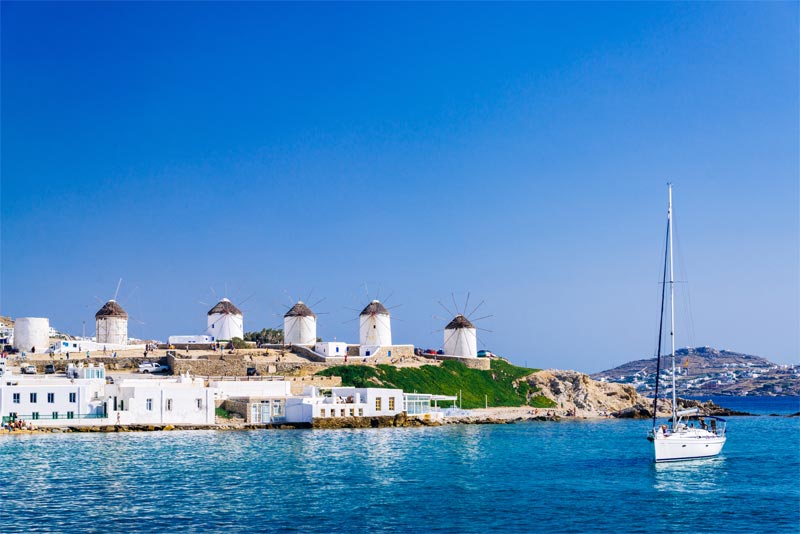 Mykonos Town Windmills