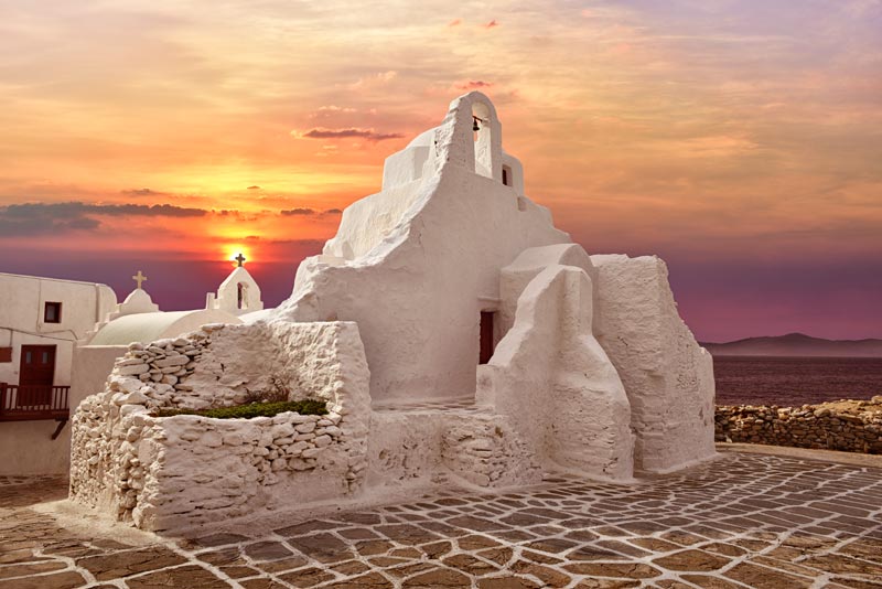 Churches in Mykonos