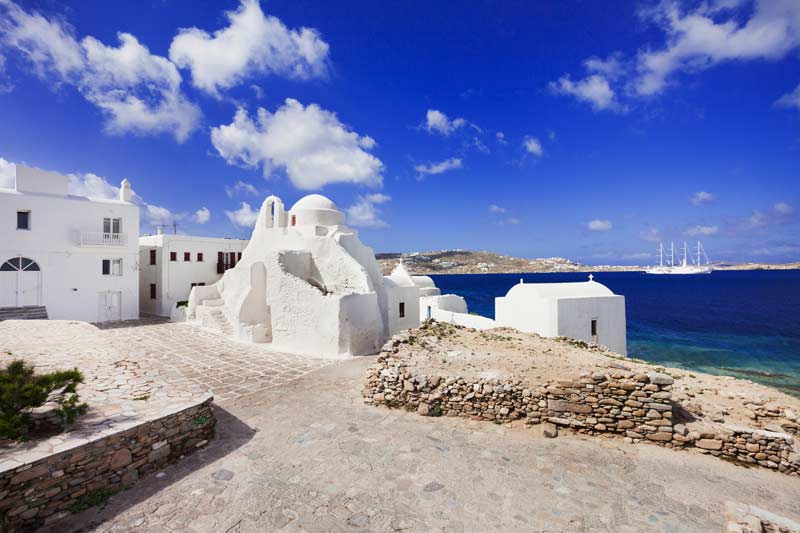 Cycladic Architecture Mykonos Island