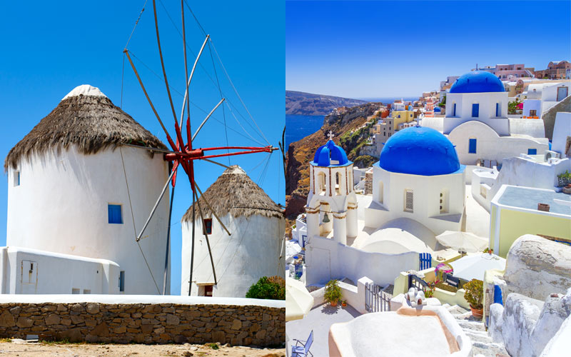 Mykonos or Santorini? Make the right choice!