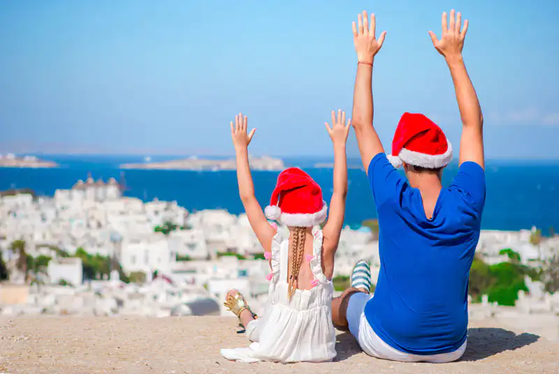 Christmas in Mykonos