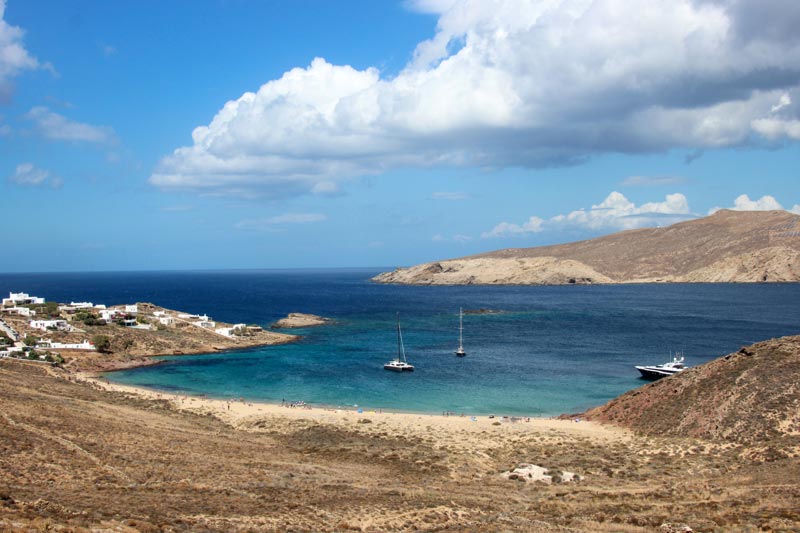 Agios Sostis Beach In Mykonos